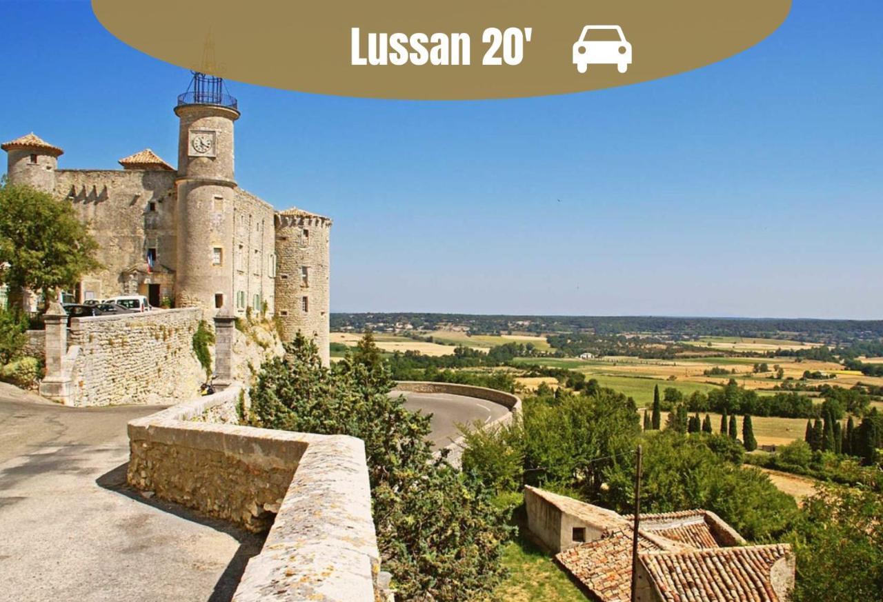 La Casita - Studio Confort Avec Parking Prive - Lit Douillet - Centre Uzes, Pont Du Gard Exteriér fotografie