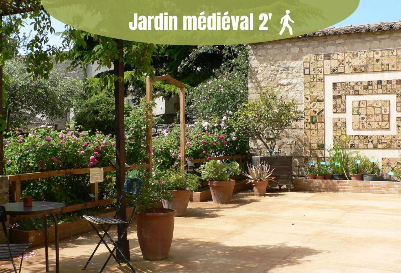 La Casita - Studio Confort Avec Parking Prive - Lit Douillet - Centre Uzes, Pont Du Gard Exteriér fotografie