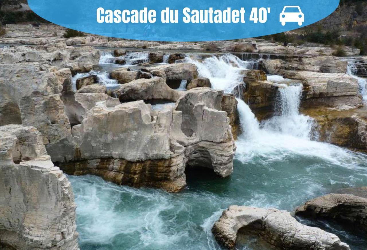La Casita - Studio Confort Avec Parking Prive - Lit Douillet - Centre Uzes, Pont Du Gard Exteriér fotografie
